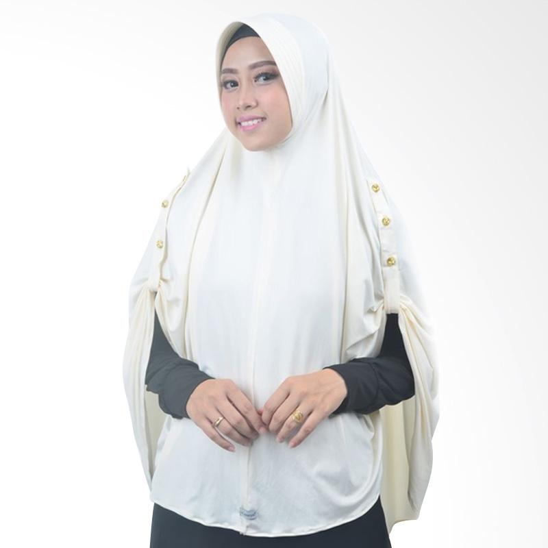 Atteena Hijab Aulia Dhafiyah Jilbab Instant - Broken White