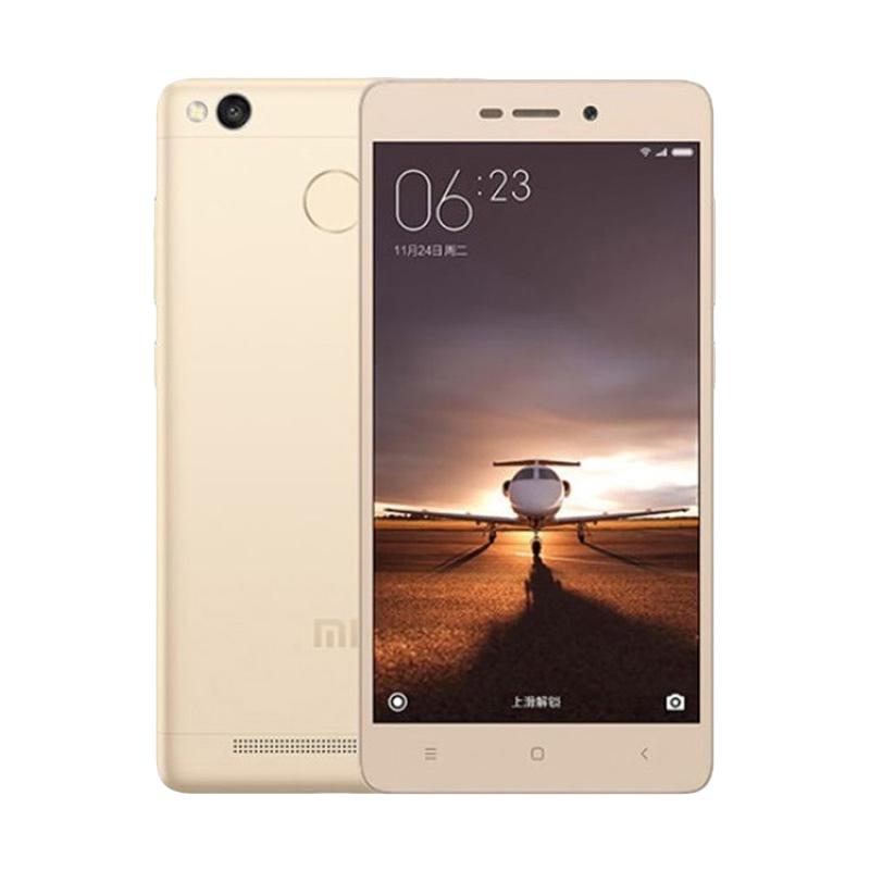 Xiaomi Redmi 3S Pro Smartphone - Gold [32 GB/3 GB/Garansi Resmi TAM]