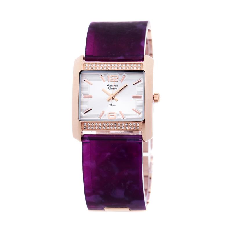 Alexandre Christie AC 2504 Jam Tangan Wanita - Purple