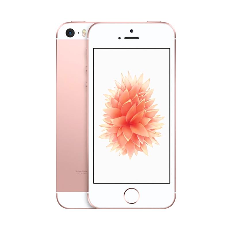 Apple iPhone SE 64GB Smartphone - Rose Gold [Garansi Iternasional]