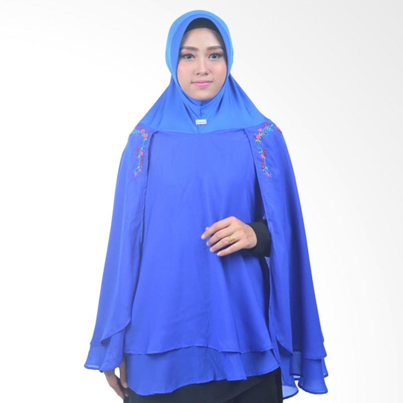 Atteena Hijab Alifa Rafiqah XL Jilbab Instant - Biru Benhur