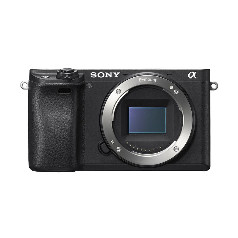 Sony Alpha Ilce 6300 Kamera Mirrorless - Black [Body Only] + SD64GB + SCREEN GUARD