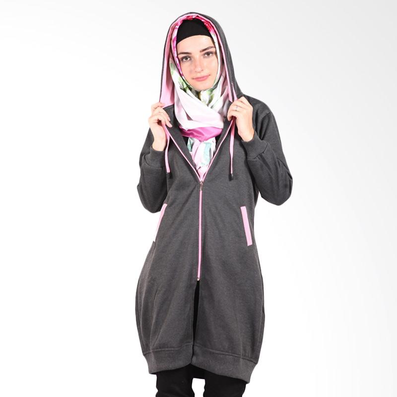 Hijacket Outwear HJ007 Jaket Muslim Wanita - Misty Baby Pink