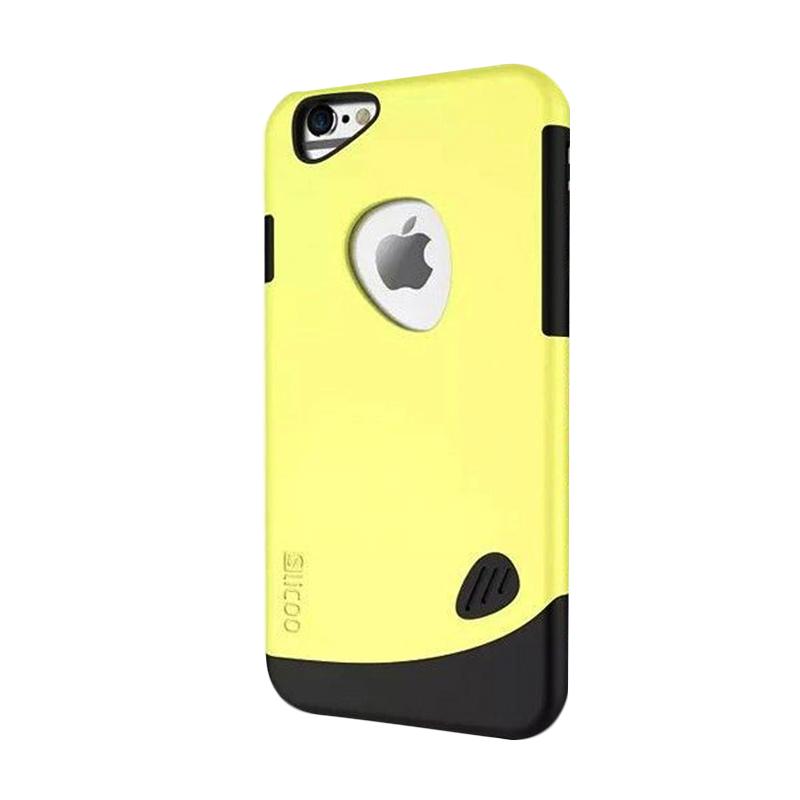 KIM Slicoo Frosted Side Hardcase Casing for Apple iPhone 6 - Kuning