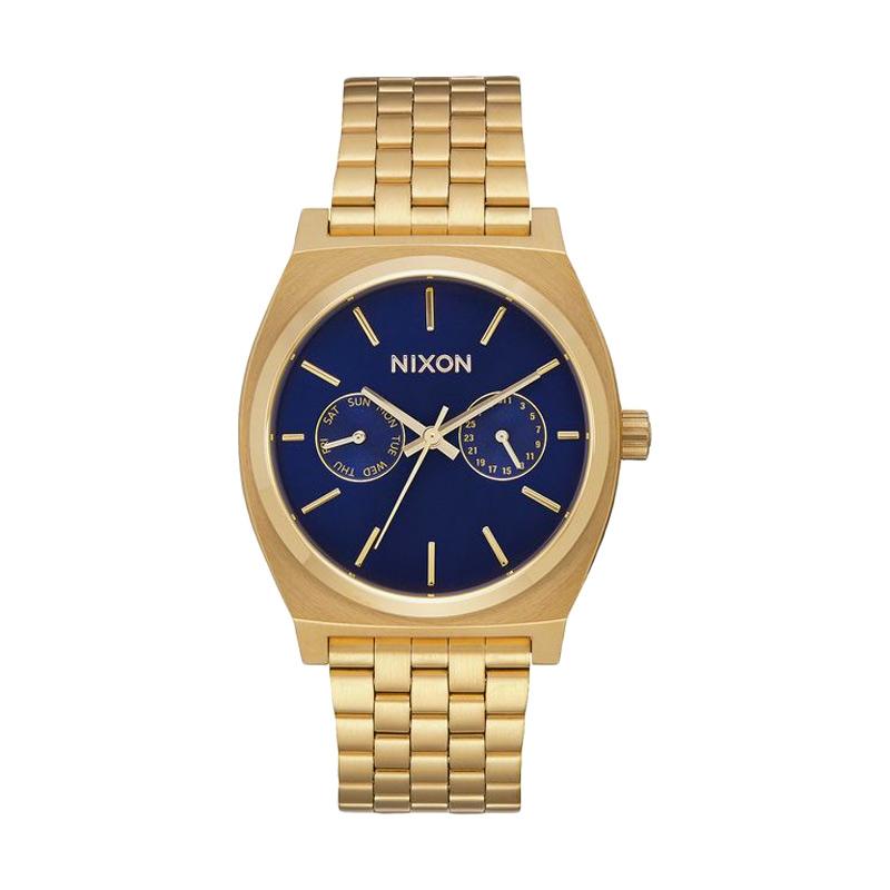 Nixon A9222347 Time Teller Deluxe Analog Watch Jam Tangan Pria - Gold