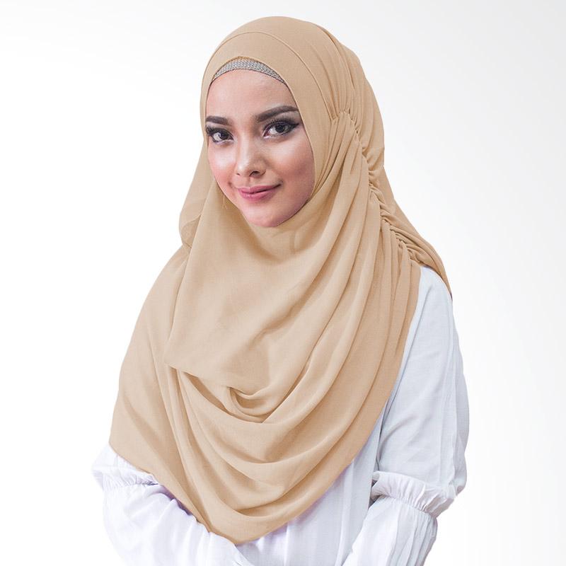 Milyarda Hijab Nurmala Kerudung Instan - coklat susu