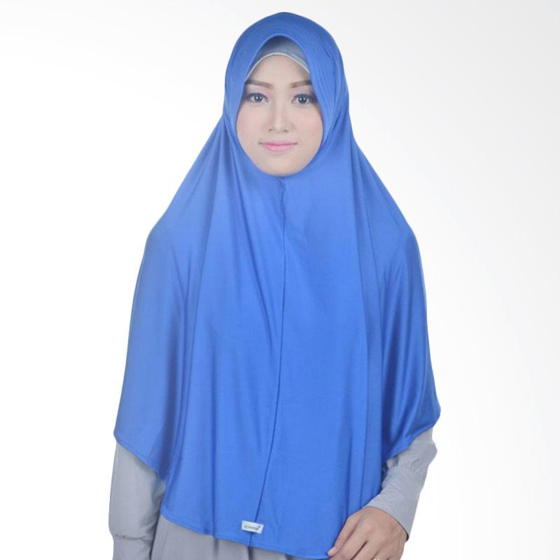 Atteena Hijab Aulia Basic Micro Jilbab Instant - Biru Benhur