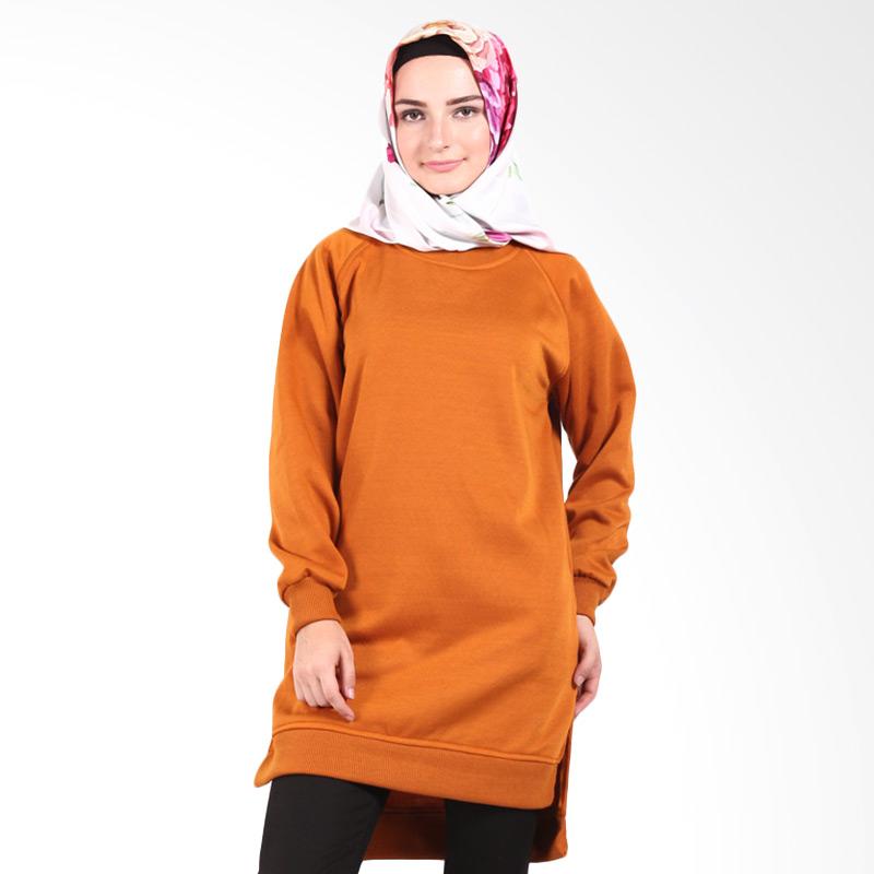 Hijacket Casual Pumpkin HJCPMP Jaket Muslim Wanita - Orange