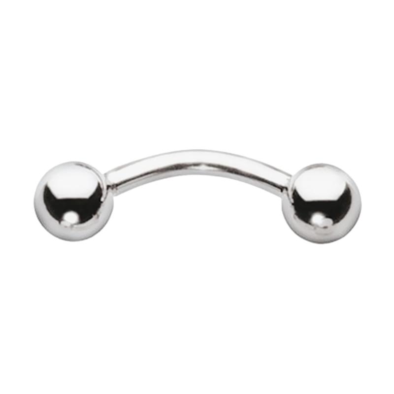 Anne Anting Piercing Tusuk Pria Model Bola Ulir Black Lazada Source Anneui BP0110 .