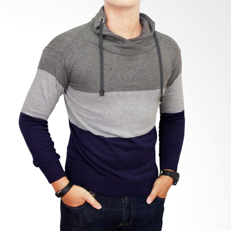 Gudang Fashion SWE 627 Sweater Pria Rajut Multicolor