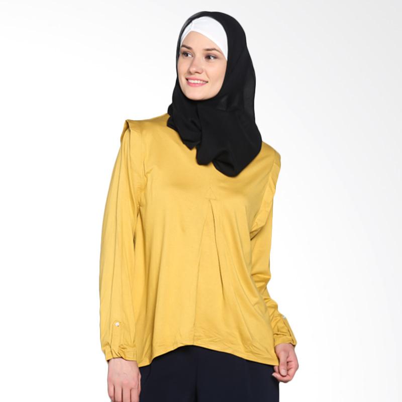 Malana Indonesia Oko OTK/BL/MI/9/15 Free Size Top - Yellow