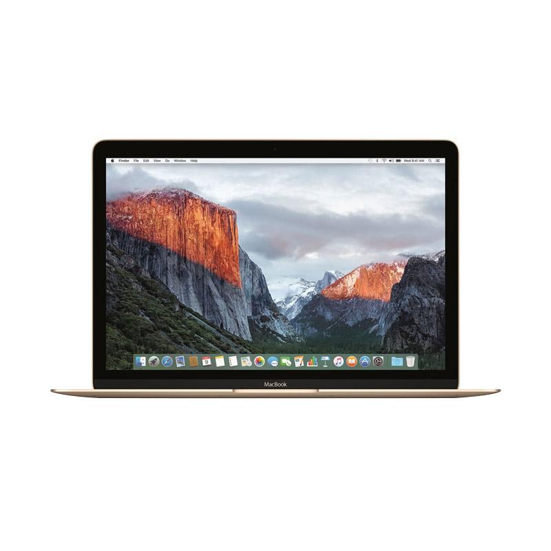 Apple MacBook MLHE2-256 Notebook - Gold [12 Inch/1.1Ghz Dual Core M3/8GB/256GB FS/Intel HD Graphics 515]