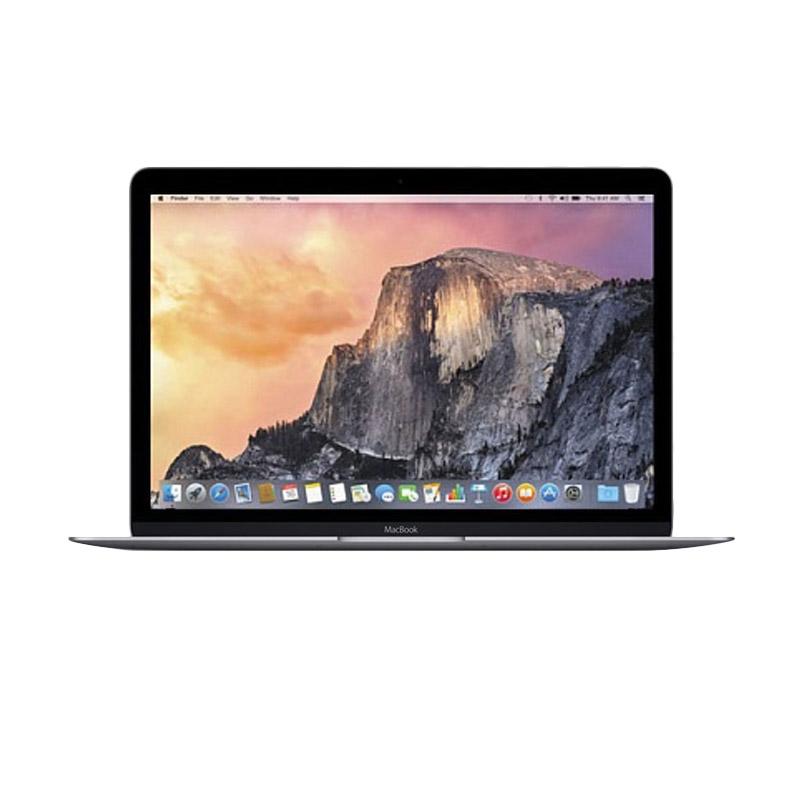 Apple MacBook MLH82 - 512 Notebook - Grey [12"/1.2Ghz Dual Core M3/8GB/512GB FS/Intel HD Graphics 515] - Garansi Resmi