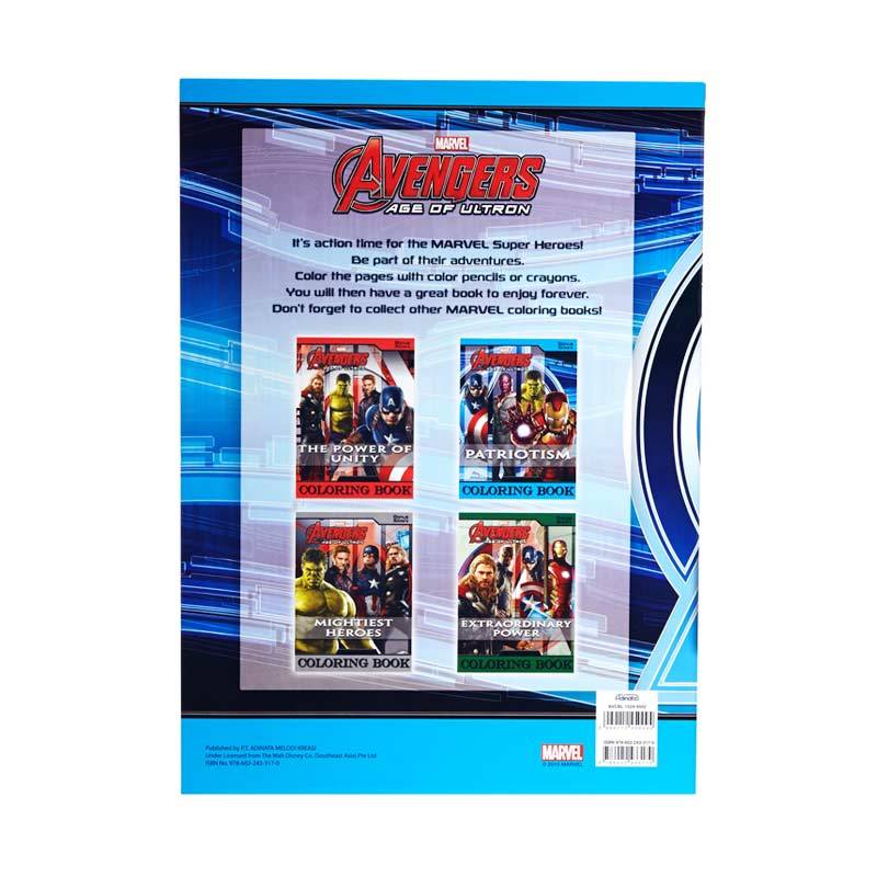 Jual The Avengers Age Of Ultron Patriotism Coloring Book Online Maret 2021 Blibli