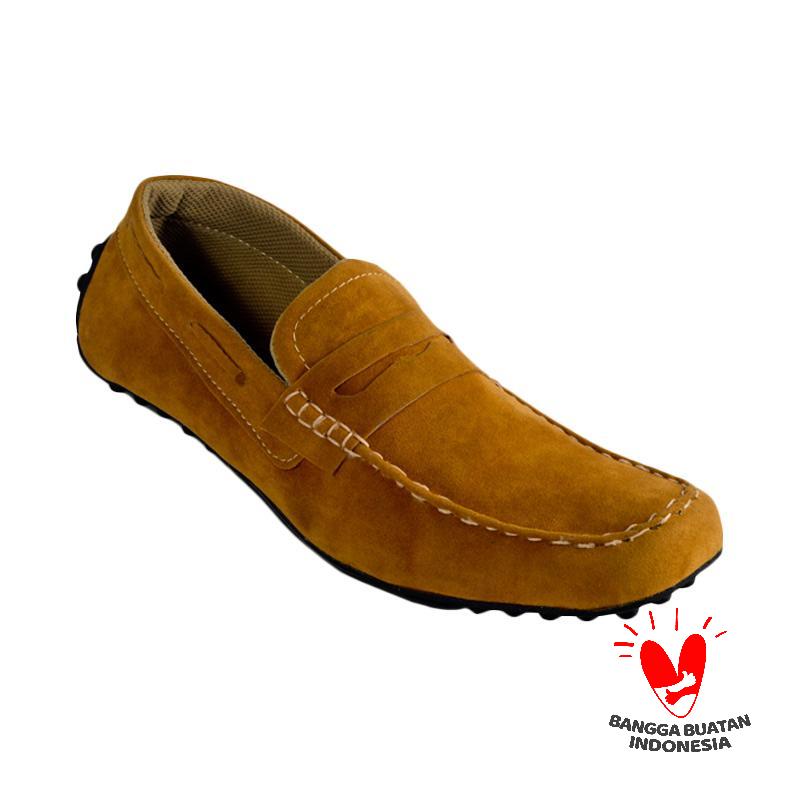 Country Boots Slip On Sepatu Pria - Edgard Brown