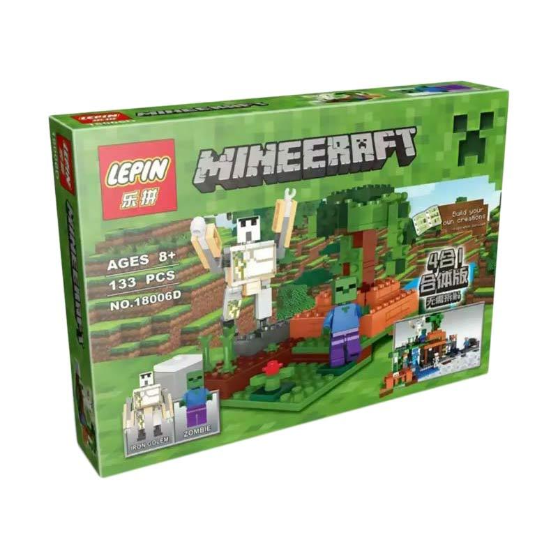 Lepin Bricks 18006 A-D Mineeraft My Craft Block Blocks & Stacking Toys
