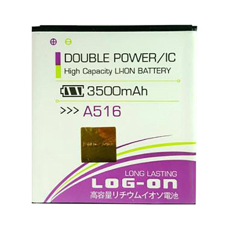 ... Harga Log On Double Power and IC Battery for Lenovo A516 3500 mAh Garansi