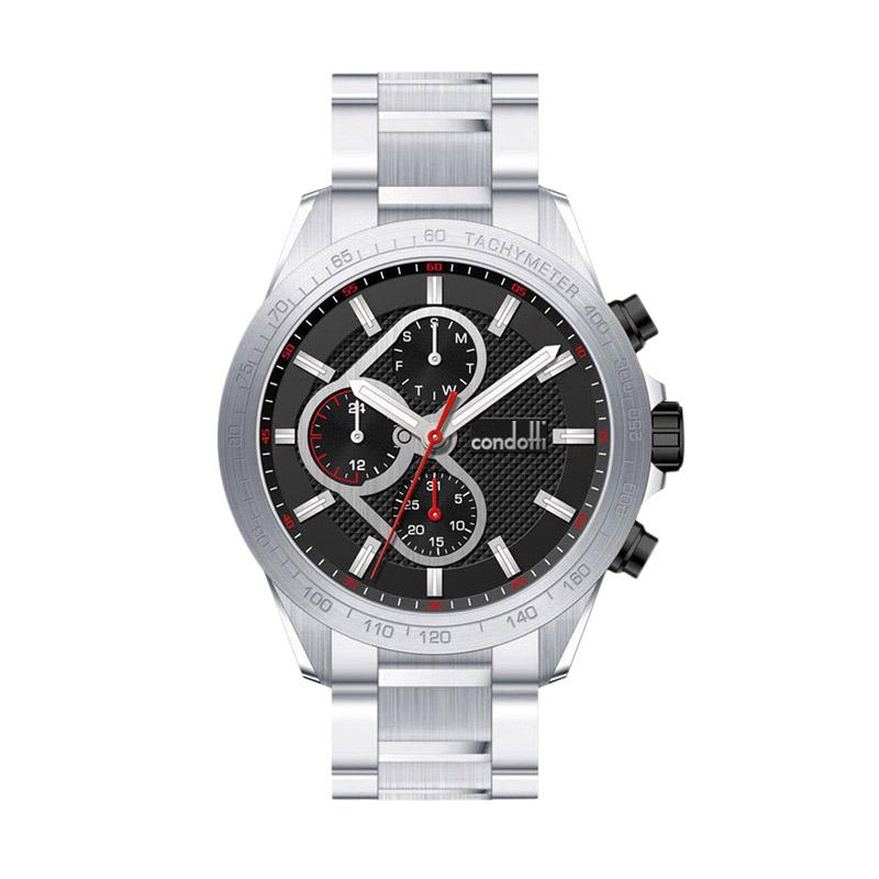 Condotti CN1003-S03-S02 Men Watches Jam Tangan Fashion Pria - Silver