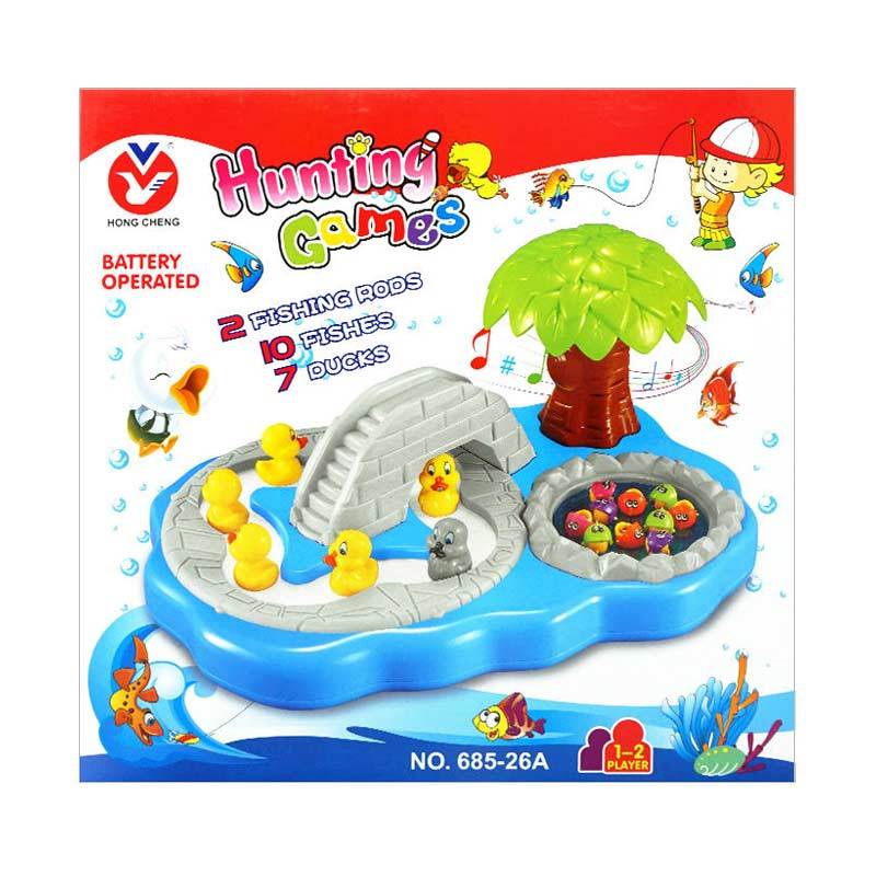 Kelebihan Kekurangan TSH Hunting Games Fishing Duck Mainan Anak - Multi Colour Dan Harganya
