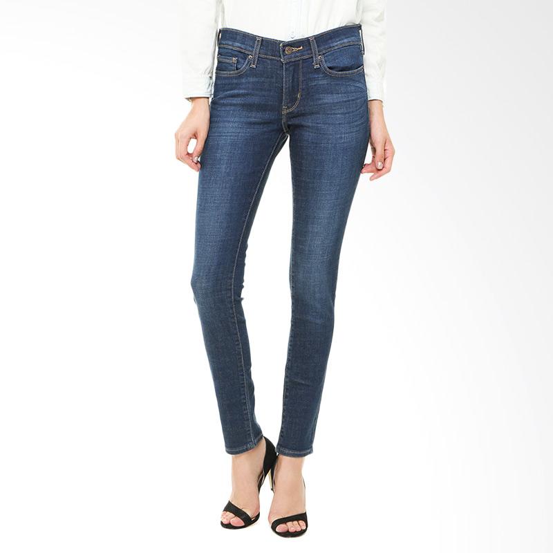 Levi's 711 Asia Skinny Shaded Indigo Celana Jeans Panjang Wanita - Blue