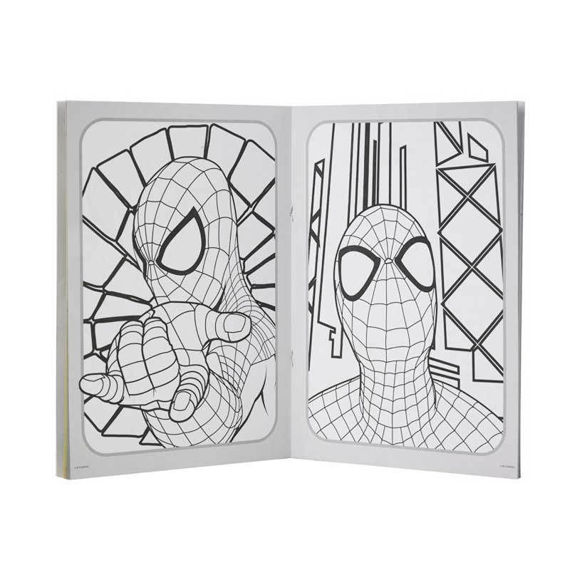 Spiderman Coloring Book Amazing Spider Man 2 Buku Mewarnai