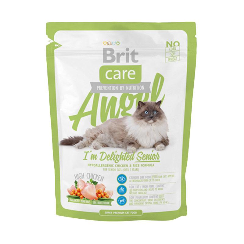 Jual Brit Care Angel I M Delighted Senior Super Premium Cat Food
