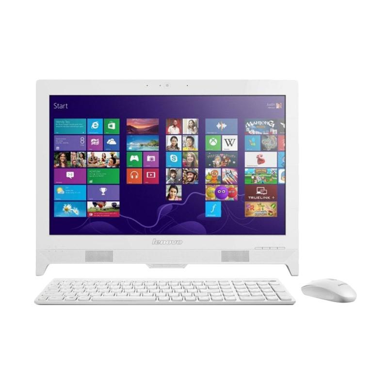Lenovo AIO Idea Centre 310-20ASR-03ID Desktop PC - White [E2-9000/4 GB/500 GB/Win 10/19.5 Inch]