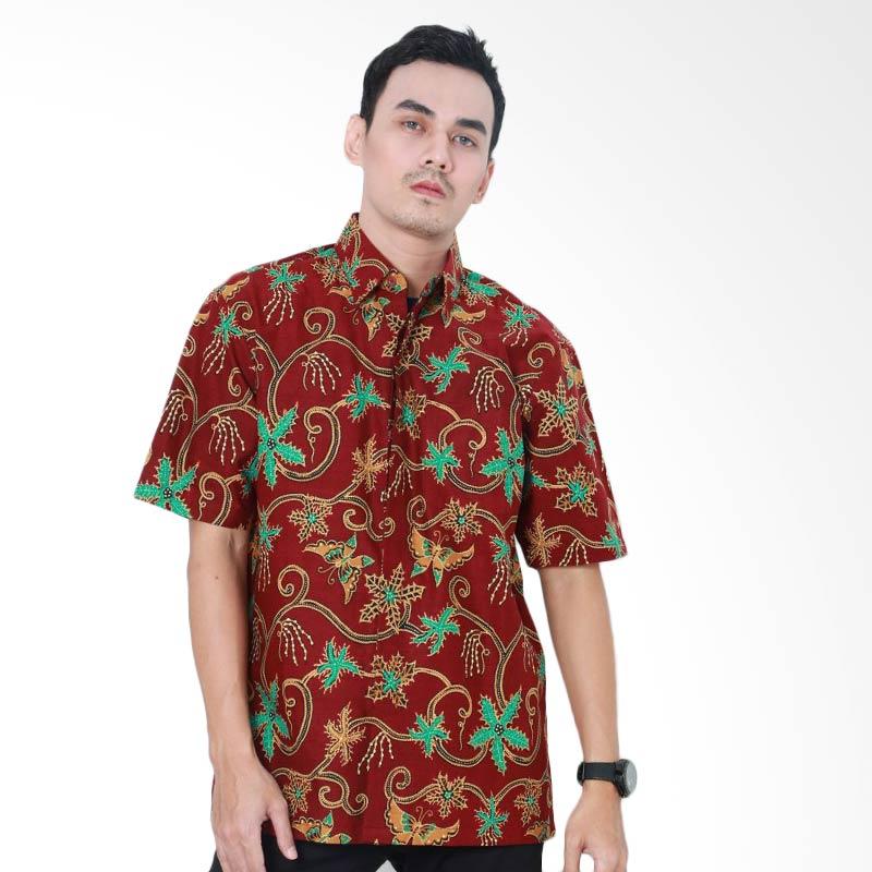 Aamir Kinsler BK102 Kemeja Batik Lengan Pendek - Multicolour