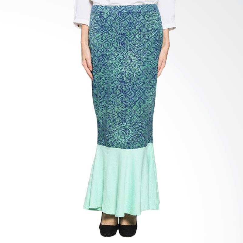 Fafa Collection Leshe 004 Batik Panjang Rok Wanita - Hijau Muda