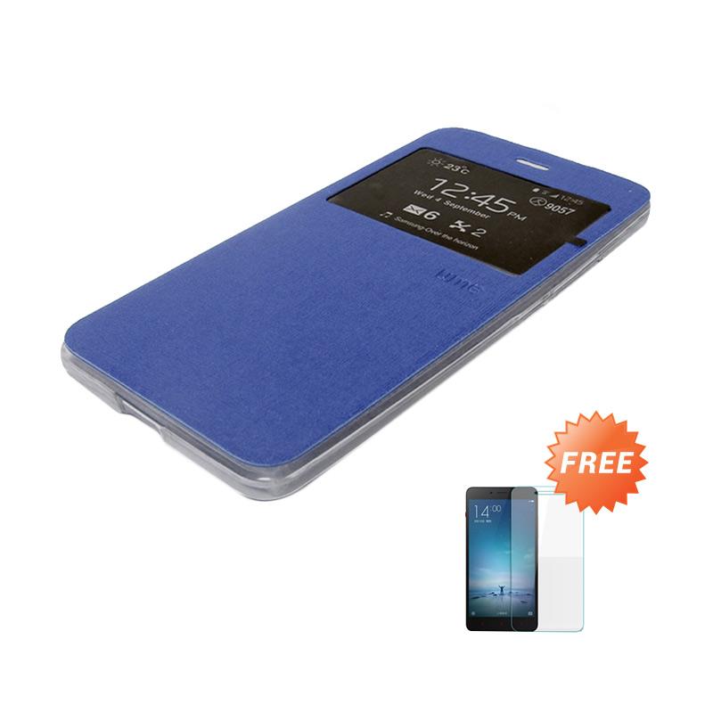 Case Flip Leather Cover For Xiaomi Redmi Note1 Silver Gratis Source Ume Flip .