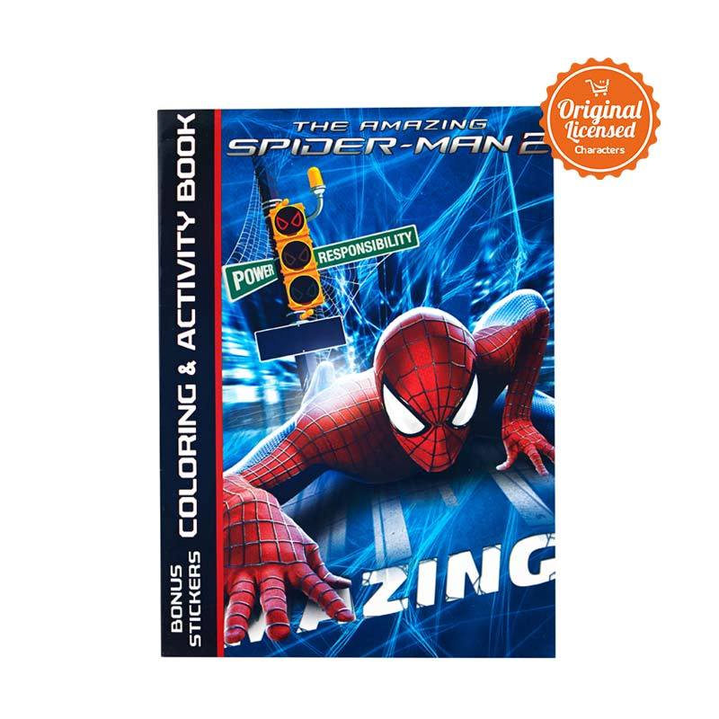 Jual Spider Man 2 Amazing Power Responsibility Coloring Book Murah Agustus 2020 Blibli Com