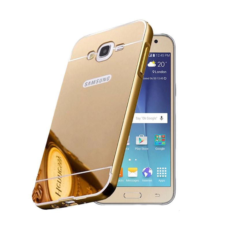Jual Bumper Mirror Sliding Casing For Samsung Galaxy J1 Ace Gold Online November 2020 Blibli Com
