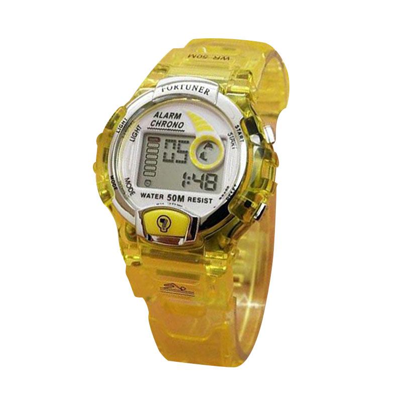 Fortuner FR3260 Digital Jam Tangan Wanita - Kuning