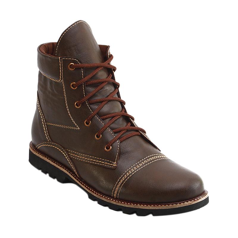 Tragen Footwear Heroic Boot Sepatu Pria - Dark Brown