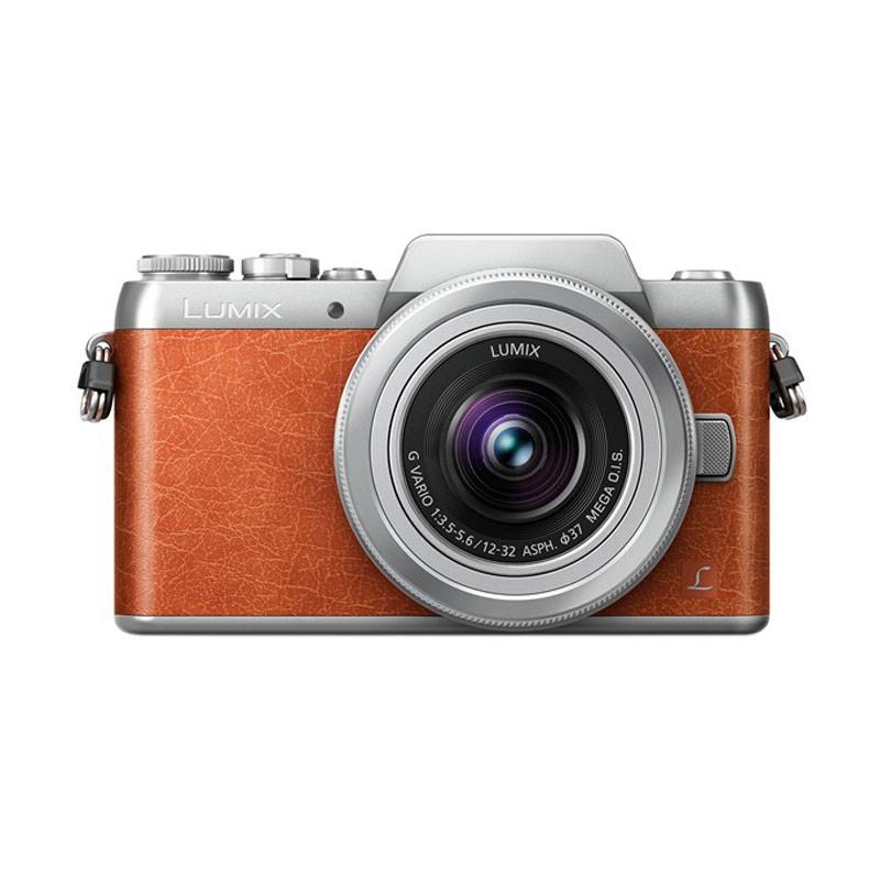 Panasonic Lumix DMC GF8 Kit 12-32mm Kamera Mirrorless - Brown [16 MP]