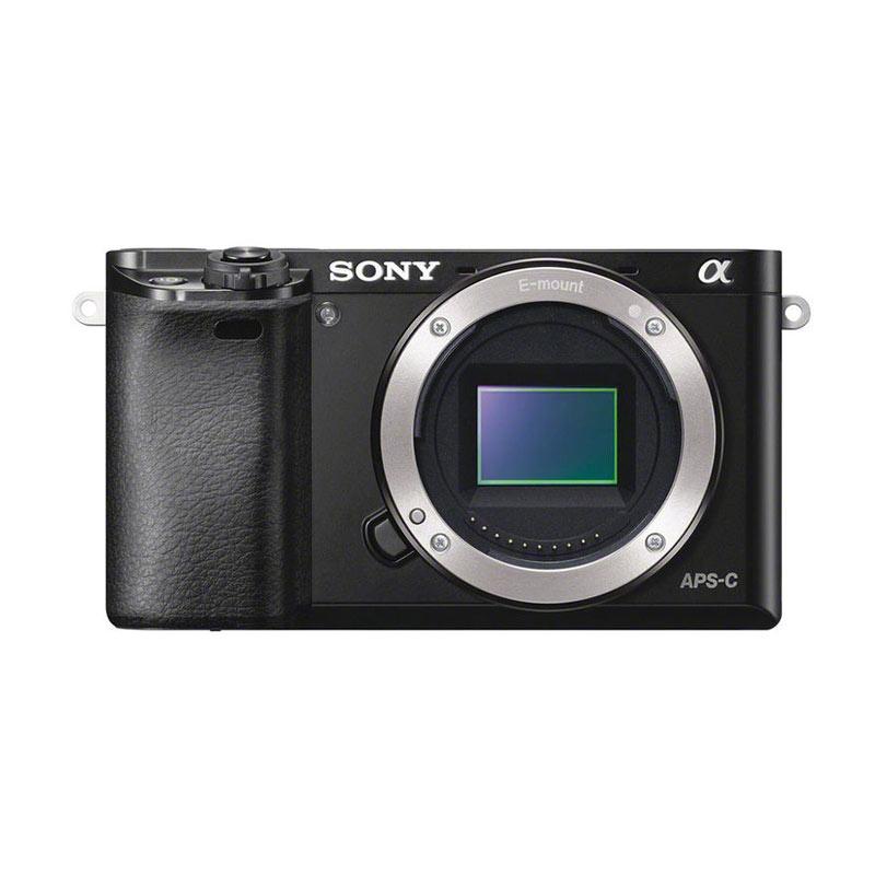 Sony Alpha A6000 Digital Kamera Mirrorless - Black [Body Only]
