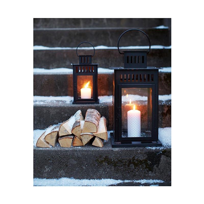 Jual Ikea R Borrby Lantern For Block Candle Lentera Tempat Lilin