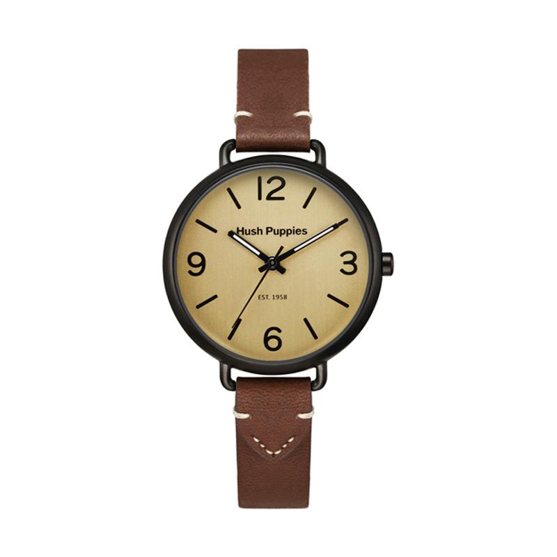 Hush Puppies 1958 HP 3851L.2507 Womens Watch Beige Brown Leather