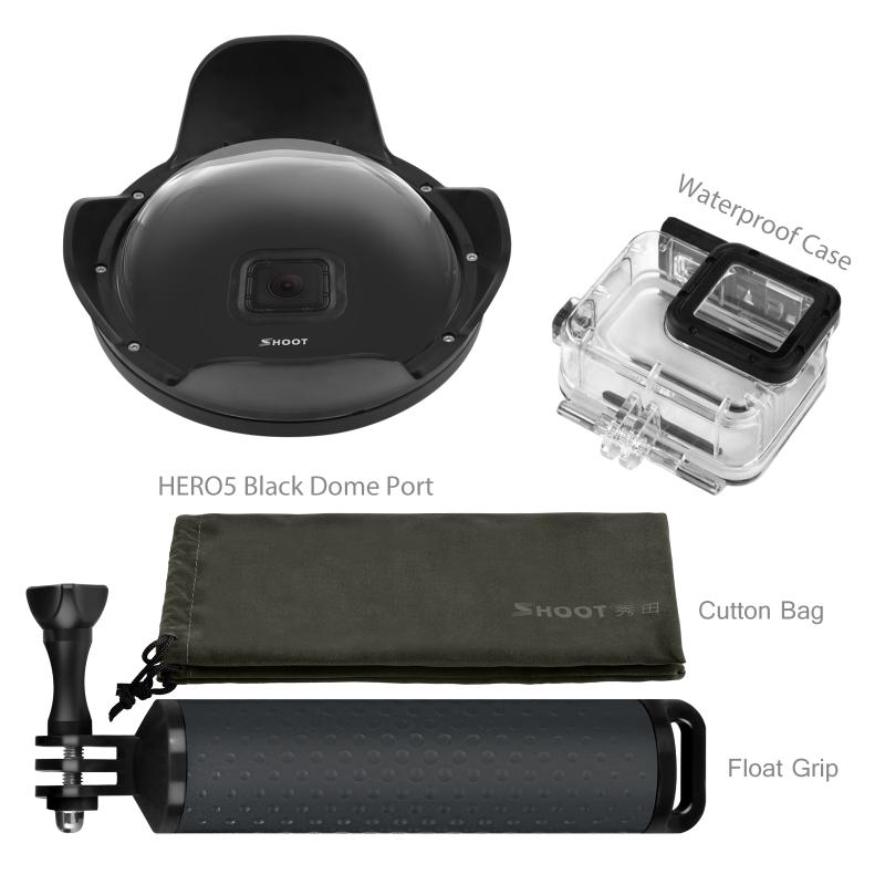 Jual Shoot Dome Port With Wp Housing And Hood For Gopro Hero 5 Black Online Oktober 2020 Blibli Com