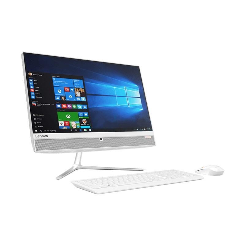Lenovo AIO IC 510-22ISH-QRID Desktop PC - White [i3-7100T/ 4GB/ 1TB/ R5 M435 2GB/ DOS/ 21.5 Inch]