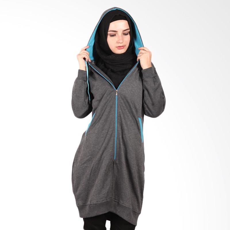 Hijacket Outwear HJ005 Jaket Muslim Wanita - Misty Turquoise
