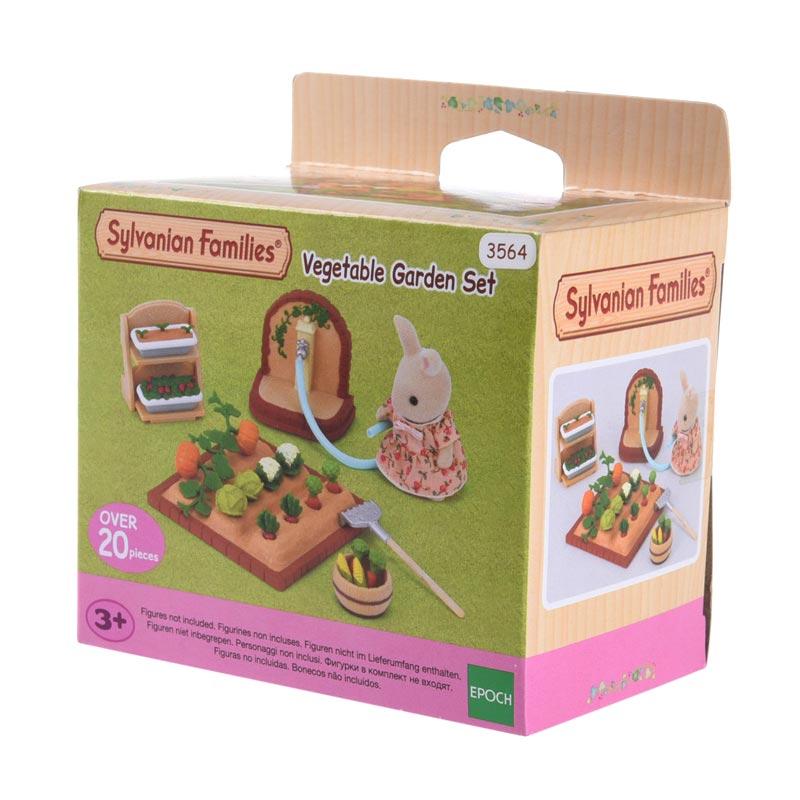 sylvanian families vegetable garden set