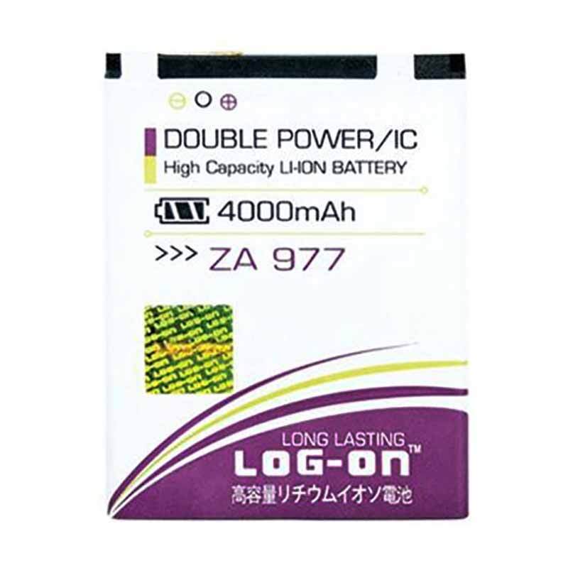 Jual Log On Battery Double Power and IC for Himax Polymer 2 [3800mAh/Garansi