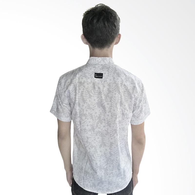 Noisd Detonation ND26 Kemeja Lengan Pendek - White Motif