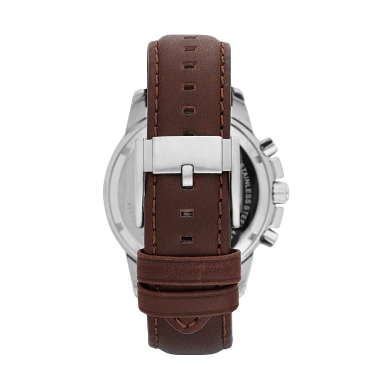 Jual Fossil FS 4828 Dean Chronograph Leather Watch Jam Tangan Pria