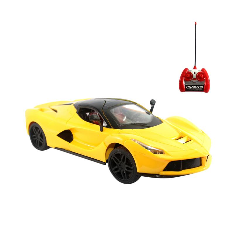 Jual OICE Ferrari Supercar Extreme Edition Mainan Remote Control - Yellow Online - Harga & Kualitas Terjamin | Blibli.com