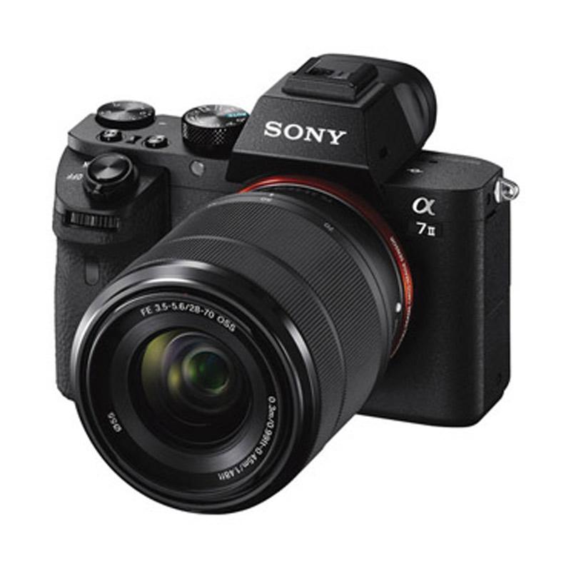 Sony Alpha A7 II Kit FE 28-70mm F3.5-5.6 OSS + FE 50mm F1.8 Kamera Mirrorless (SPECIAL PACKAGE)
