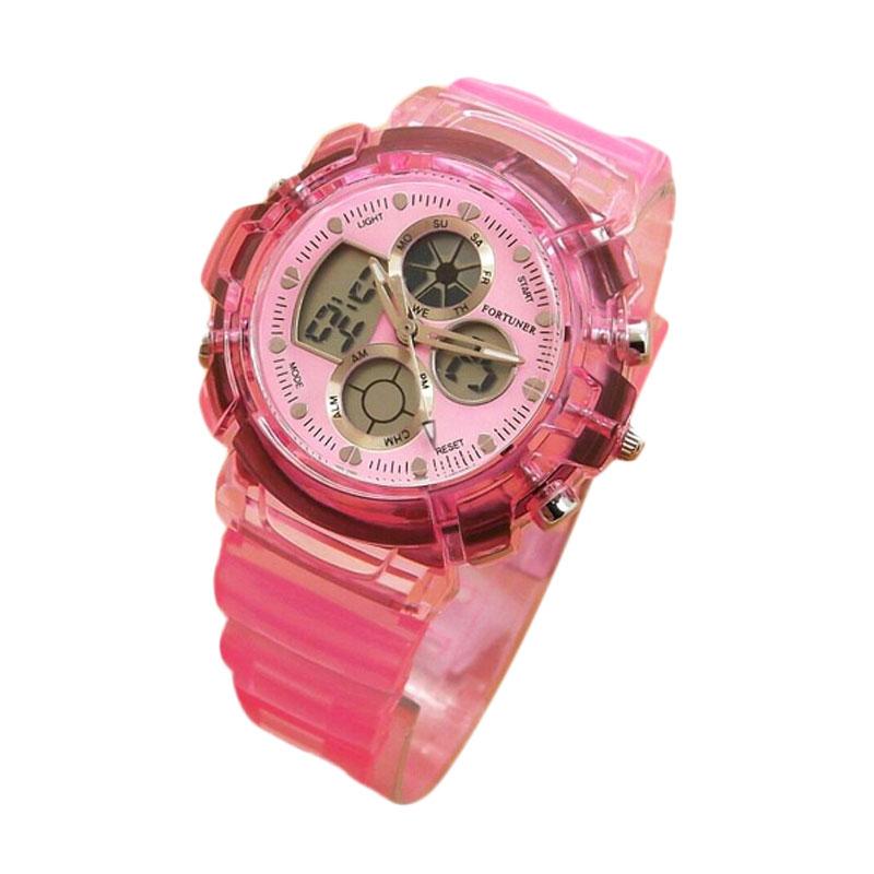 Fortuner J-540AD Jam Tangan Wanita - Pink