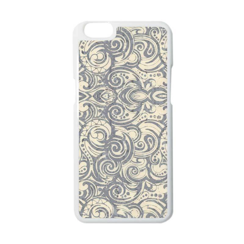 Jual Carstenezio Motif Batik Bunga 58 Casing For Oppo A39 Putih