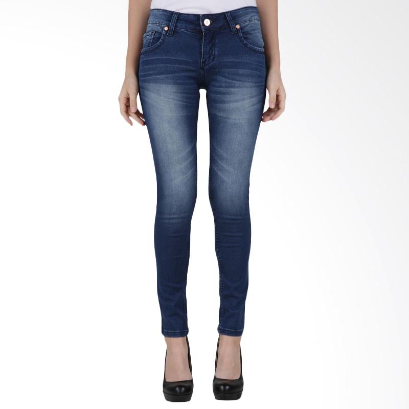 Denzer Denim Comfort Stretch Skinny Jeans - Stone Washerd
